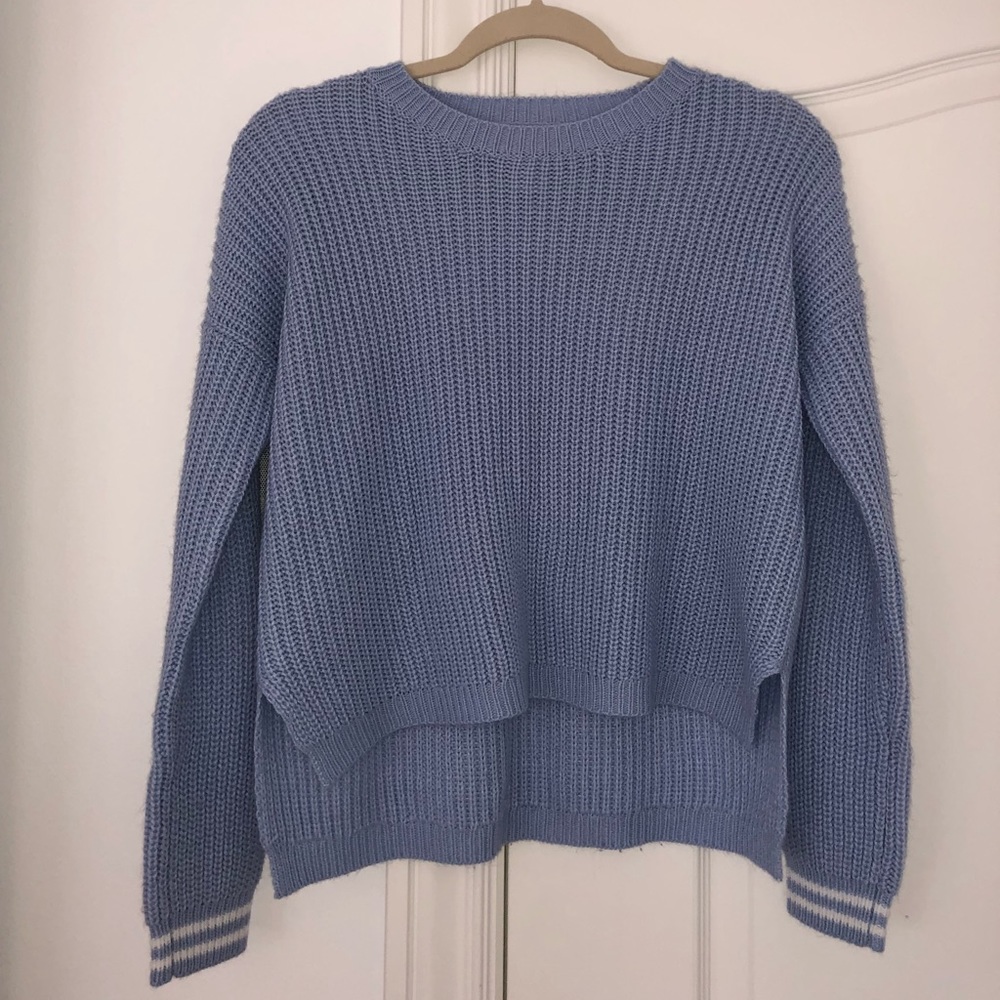 Sky Blue knit sweater